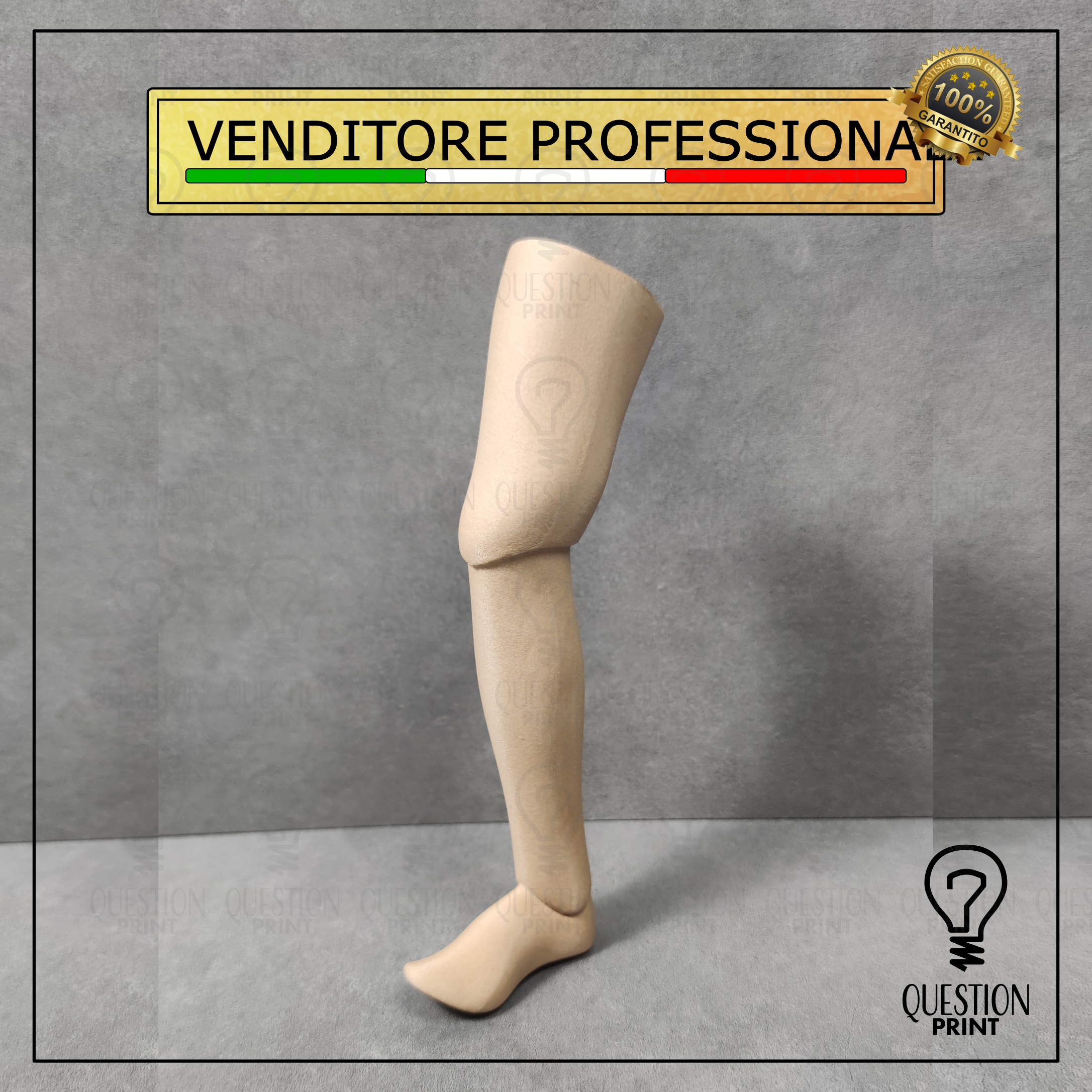 RIPRODUZIONE GARPEZ GAMBA ALDO GIOVANNI E GIACOMO TRE UOMINI E UNA GAMBA