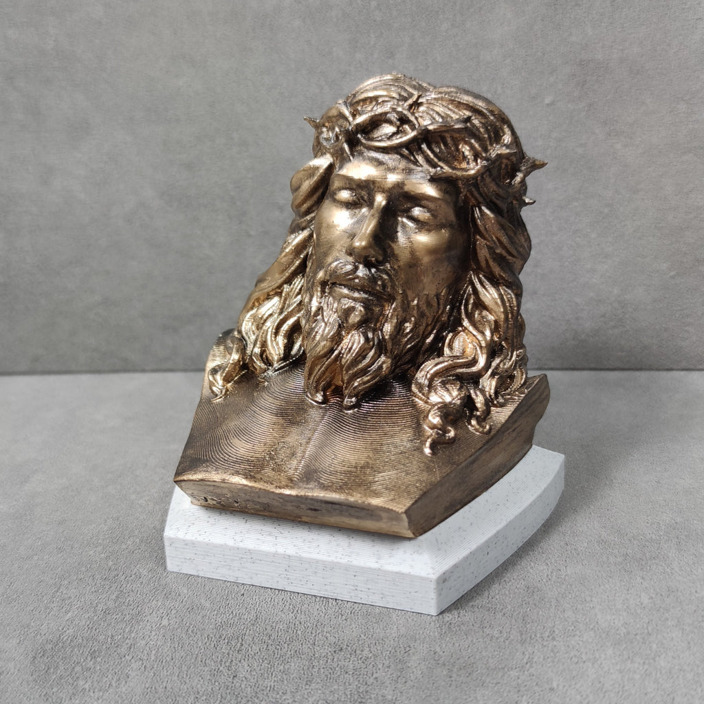 BUSTO CRISTO EFFETTO BRONZO