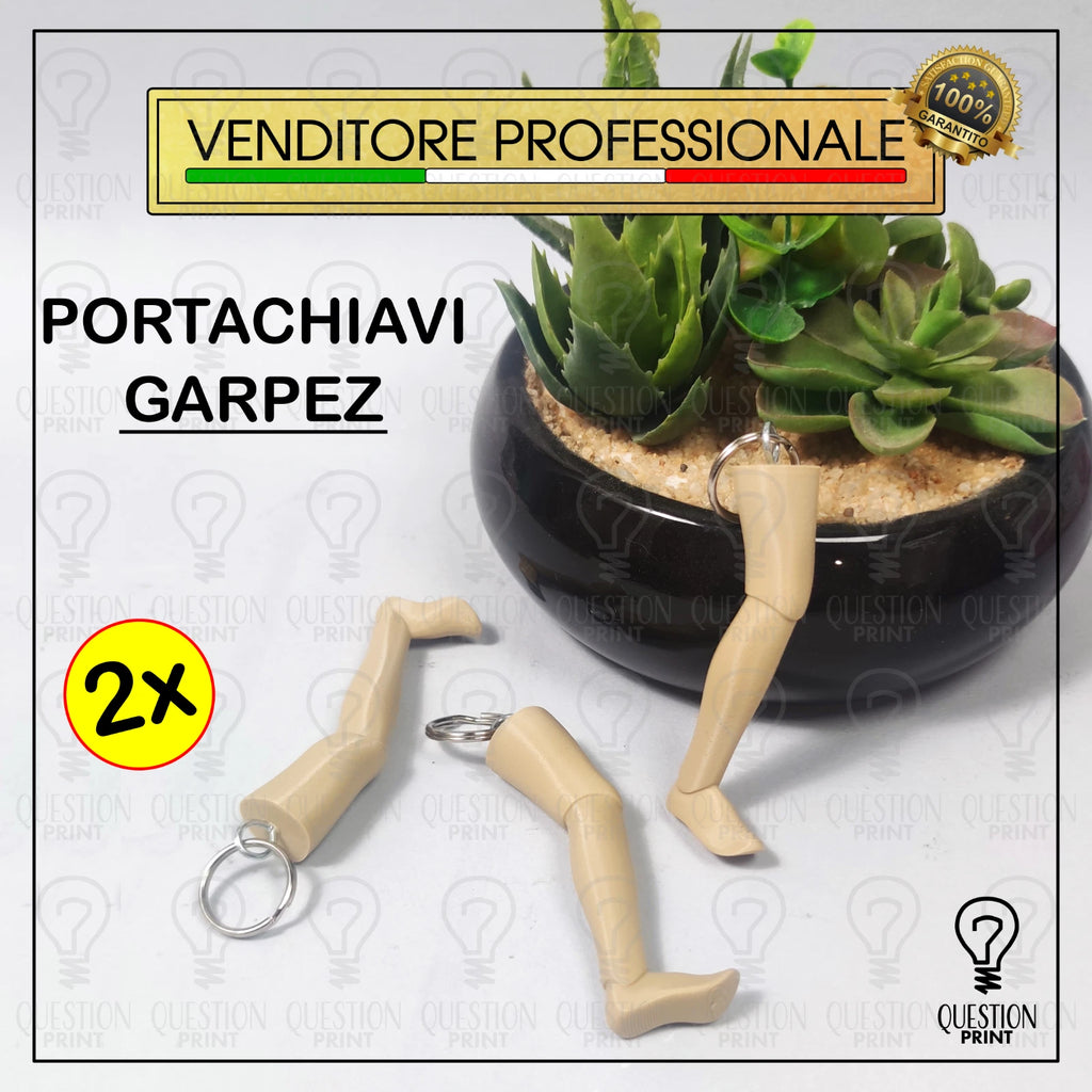 GARPEZ GAMBA PORTACHIAVI ALDO GIOVANNI E GIACOMO TRE UOMINI E UNA GAMBA PICCOLA