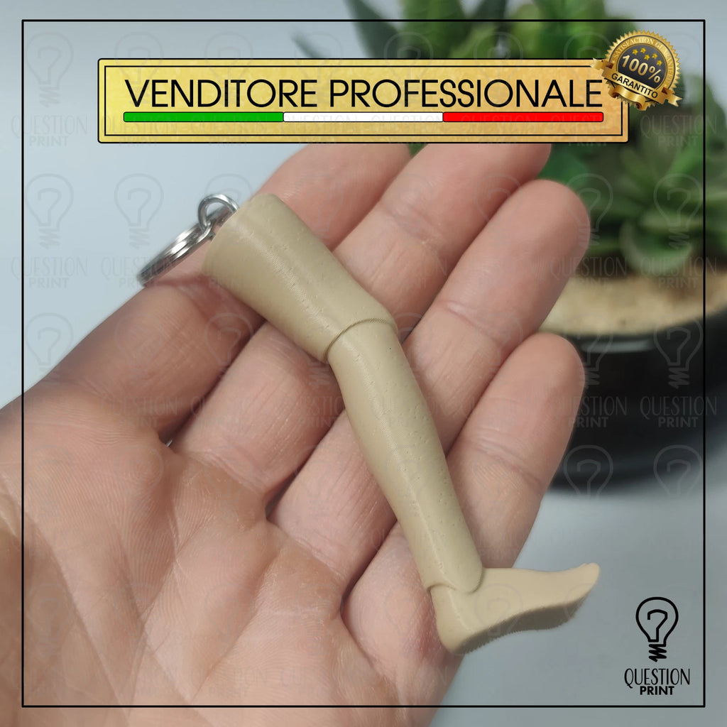 GARPEZ GAMBA PORTACHIAVI ALDO GIOVANNI E GIACOMO TRE UOMINI E UNA GAMBA PICCOLA